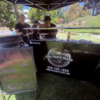 Cali Craft Tacos - Set up - Caterers Near Me - San Diego, California Cali Craft Tacos - Set up - Caterers Near Me - San Diego, California