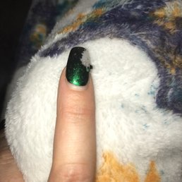 The "gel" pushes right off