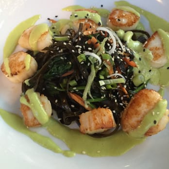Sweet Grass Grill - Spring special. Scallops and kombu noodles. - New American Near Me - Tarrytown, New York Sweet Grass Grill - Spring special. Scallops and kombu noodles. - New American Near Me - Tarrytown, New York