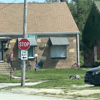 Michael Jackson's House - The "Jackson" street sign - Museums Near Me - Gary, Indiana