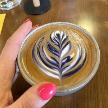 Hiraya Cafe  - Ube latte - Filipino Near Me - Washington, DC, District of Columbia