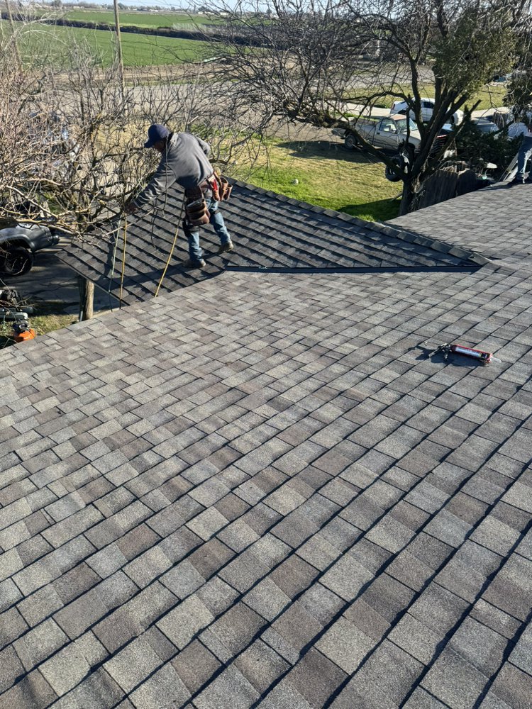 Slide of Pedro’s roofing