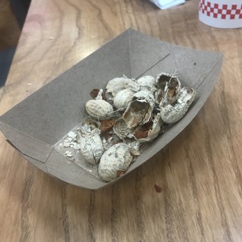 Five Guys - Have some free peanuts while you wait - Hot Dogs Near Me - Baton Rouge, Louisiana