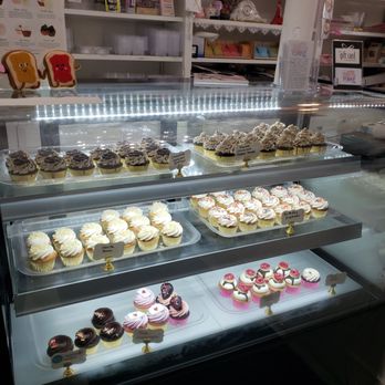 Let Them Eat Cake - a display of cupcakes - Custom Cakes Near Me - Nazareth, Pennsylvania