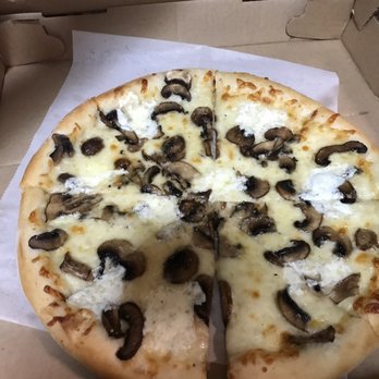 Home Grown Pizza - Olive oil pizza with mushrooms - Pizza Near Me - Morgantown, West Virginia