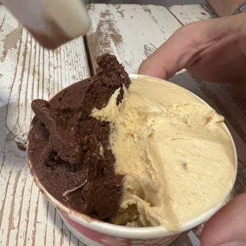 Dolce Neve - Chocolate Orange Peel with Almond Custard - Gelato Near Me - Austin, Texas
