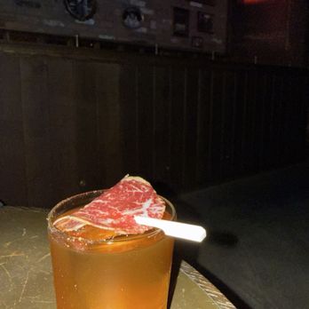 Sip & Guzzle - Wagyu old fashioned - Izakaya Near Me - New York, New York Sip & Guzzle - Wagyu old fashioned - Izakaya Near Me - New York, New York