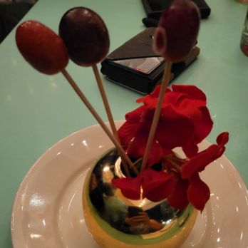 Ruby Chow's - Frozen grapes to cleanse your palate after dinner - Asian Fusion Near Me - Atlanta, Georgia