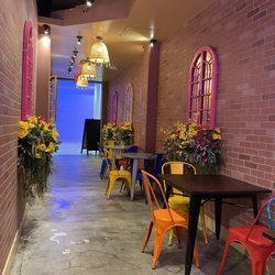 CHA Street Food - Additional seating area and walkway