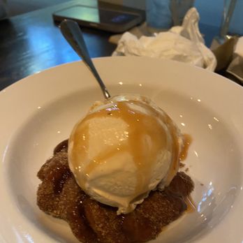 Union Taco - Chesapeake - Churro topped with vanilla ice cream and caramel drizzle - Mexican Near Me - Chesapeake, Virginia Union Taco - Chesapeake - Churro topped with vanilla ice cream and caramel drizzle - Mexican Near Me - Chesapeake, Virginia