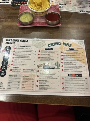 Menu photo 3 Dragon Casa Dallas, TX