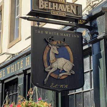 The White Hart Inn - Sign out front. Inside they claim to be the oldest pub in Edinburgh. - Pubs Near Me - Edinburgh, EDH The White Hart Inn - Sign out front. Inside they claim to be the oldest pub in Edinburgh. - Pubs Near Me - Edinburgh, EDH