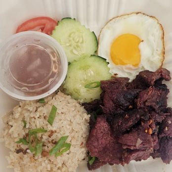 Silog Rice Above - Beef Tapa - Breakfast & Brunch Near Me - Los Angeles, California Silog Rice Above - Beef Tapa - Breakfast & Brunch Near Me - Los Angeles, California