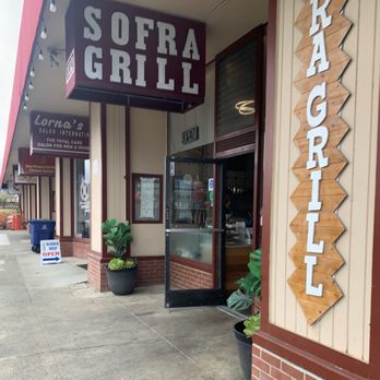 Sofra Grill - A front side angle view of the restaurant - Mediterranean Near Me - South San Francisco, California Sofra Grill - A front side angle view of the restaurant - Mediterranean Near Me - South San Francisco, California