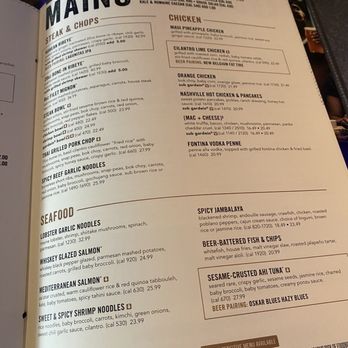 Yard House - Menu - New American Near Me - Orlando, Florida