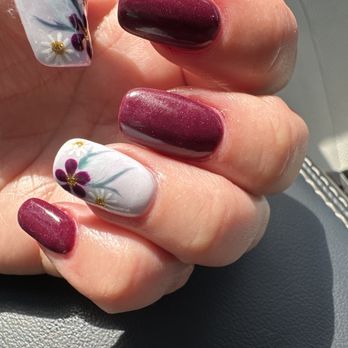 Deluxe Nails & Spa - Nails with flowers - Nail Salons Near Me - Wakefield, Rhode Island Deluxe Nails & Spa - Nails with flowers - Nail Salons Near Me - Wakefield, Rhode Island