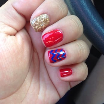 Best Nails - Absolutely Loved my nails :) unfortunately my gold glitter is chipping already and I just got them done 2 days ago :( - Nail Salons Near Me - San Jose, California Best Nails - Absolutely Loved my nails :) unfortunately my gold glitter is chipping already and I just got them done 2 days ago :( - Nail Salons Near Me - San Jose, California