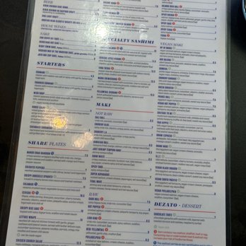 Blue Sushi Sake Grill - Happy hour menu - Sushi Bars Near Me - Birmingham, Alabama