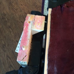 La-Z-Boy Furniture Galleries - Glue on Lazyboy chair.