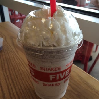 Five Guys - Oreo Shake! - Burgers Near Me - Mililani, Hawaii Five Guys - Oreo Shake! - Burgers Near Me - Mililani, Hawaii