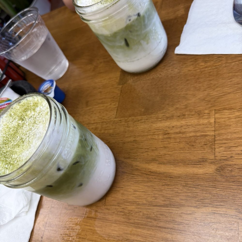Don Chon Menudo - Matcha latte and matchata. - Mexican Near Me - Pacoima, California