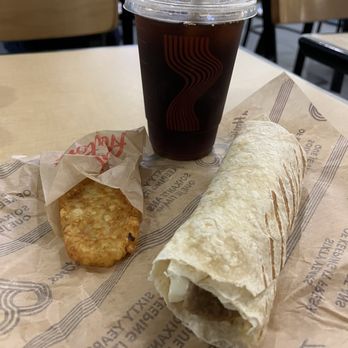 Tim Hortons - Sausage wrap combo - Coffee & Tea Near Me - Richmond, British Columbia