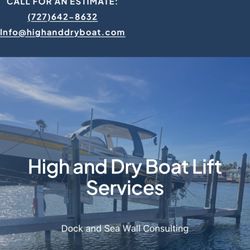 High and Dry Boatlift Service