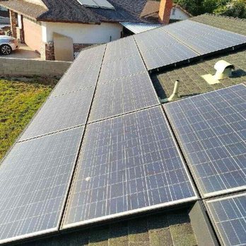 Supreme Solar Cleaning - Fontana - Before - Solar Panel Cleaning Near Me