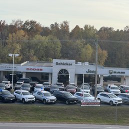 Exterior photo of Schicker Chrysler Dodge Jeep Ram - Washington, Missouri Exterior photo of Schicker Chrysler Dodge Jeep Ram - Washington, Missouri