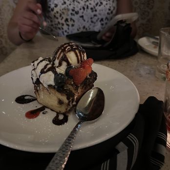 Five Restaurant - Chocolate Bread Pudding - Italian Near Me - Fresno, California Five Restaurant - Chocolate Bread Pudding - Italian Near Me - Fresno, California