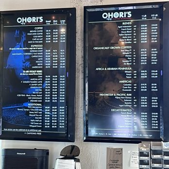 Ohori's Coffee Roasters - Nov 2024 - Coffee Roasteries Near Me - Santa Fe, New Mexico