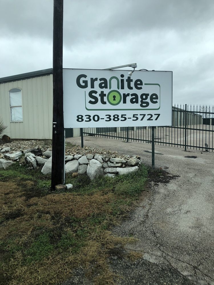 GRANITE STORAGE OF MARBLE FALLS Updated April 2024 1645 US Highway