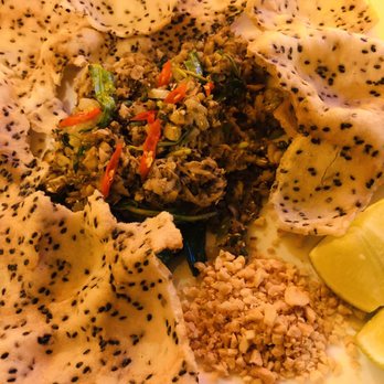 Pho Hot  - A14. Baby Clams with Sesame Rice Cracker (Hến Xúc Bánh Đa) - Vietnamese Near Me - Annandale, Virginia