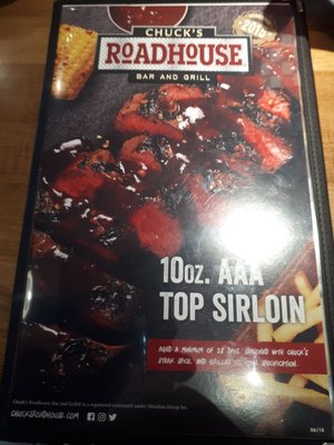 Menu photo 6 Chuck's Roadhouse Ajax, ON