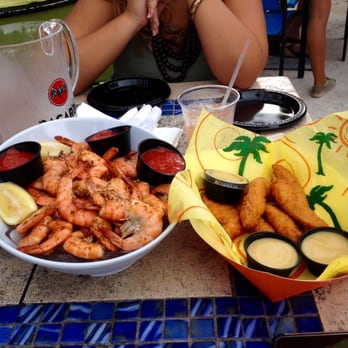 Sandbar - Chilled "Peel 'N Eat" Shrimp & Blue Hill Chicken. - Bars Near Me - Delray Beach, Florida