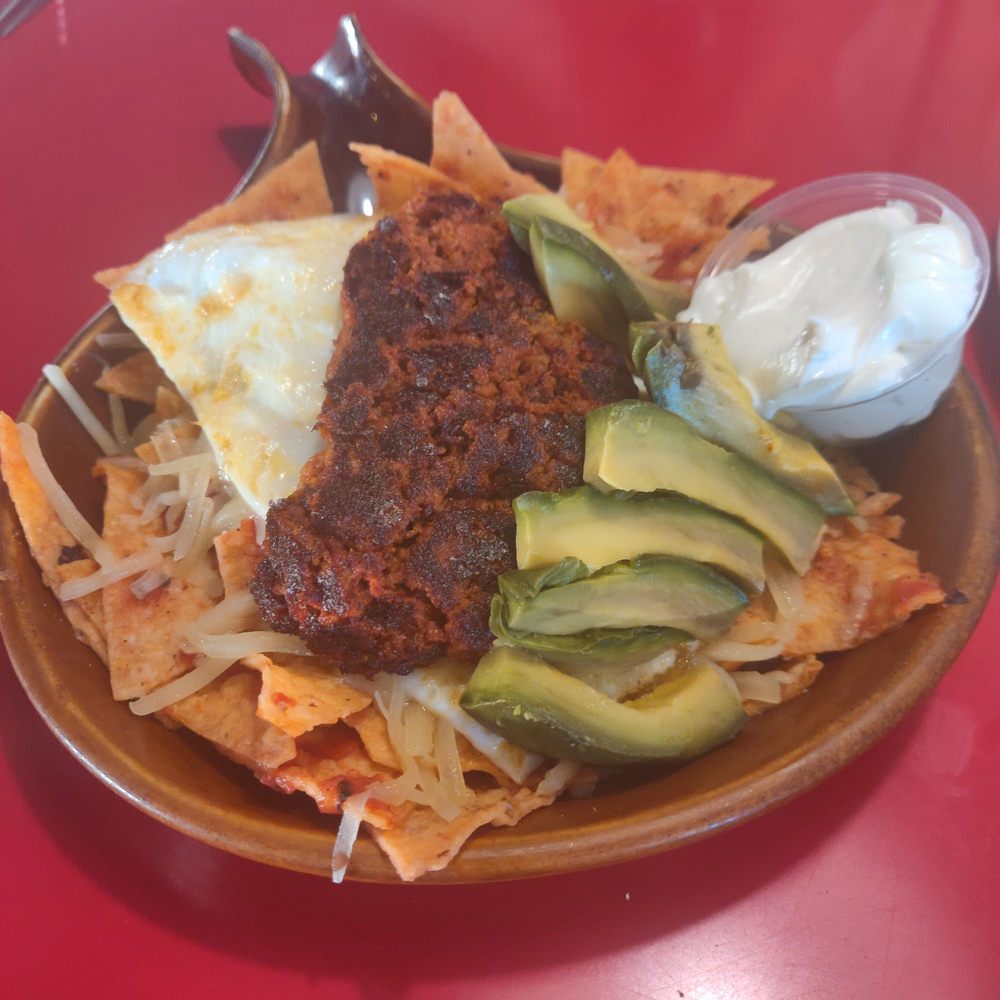 Millie's Restaurant & Bakery - Chilaquiles with chorizo - Bakeries Near Me - Van Nuys, California