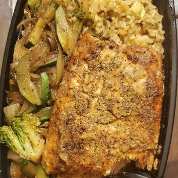 Twin Dragon Hibachi - Salmon yummy - Japanese Near Me - North Miami, Florida Twin Dragon Hibachi - Salmon yummy - Japanese Near Me - North Miami, Florida