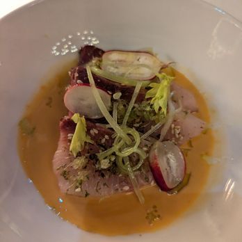 Temple Court - Hamachi Crudo - American Near Me - New York, New York