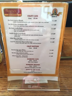 Menu photo 7 Peppino's Pizza & Subs Frisco, CO