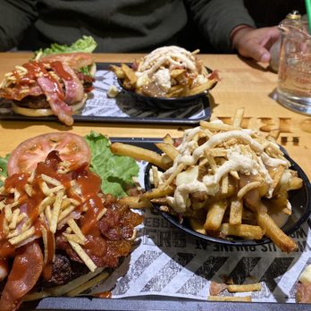 The Works - Poutine and burger - Burgers Near Me - Niagara Falls, Ontario The Works - Poutine and burger - Burgers Near Me - Niagara Falls, Ontario