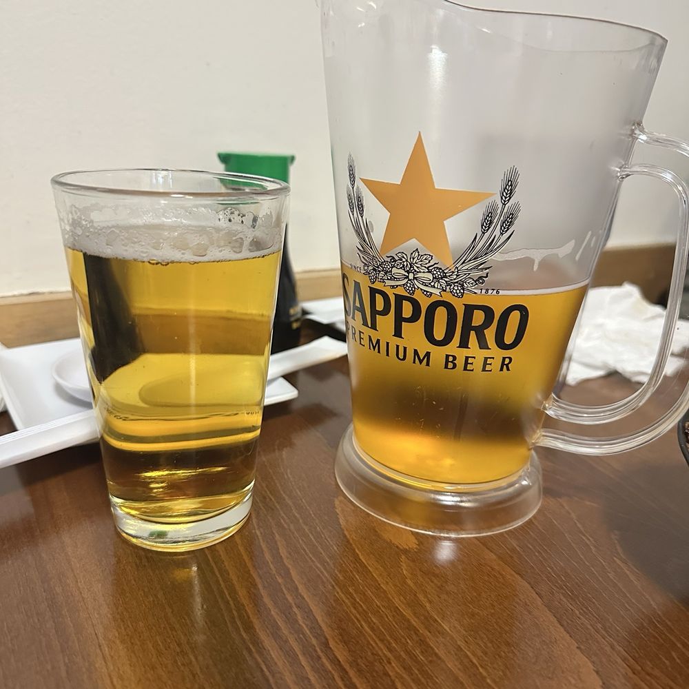 39 Degrees - Of course, you gotta have a pitcher of Sapporo! - Japanese Near Me - Long Beach, California 39 Degrees - Of course, you gotta have a pitcher of Sapporo! - Japanese Near Me - Long Beach, California