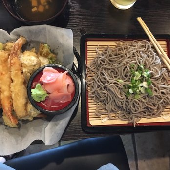 O Ramen - Zaru soba with shrimp tempura. - Ramen Near Me - Bakersfield, California