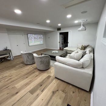 SWAT Audio & Video - In ceiling speakers, projector, and 100 inch screen. - Home Theatre Installation Near Me - North Potomac, Maryland SWAT Audio & Video - In ceiling speakers, projector, and 100 inch screen. - Home Theatre Installation Near Me - North Potomac, Maryland