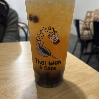 Thai Wok & Cafe - Lychee with boba tea - Thai Near Me - Fresno, California Thai Wok & Cafe - Lychee with boba tea - Thai Near Me - Fresno, California