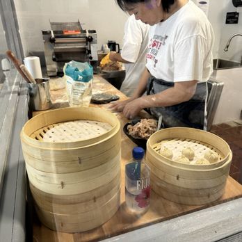 Bee Dumpling - Dumpling chef at work - Chinese Near Me - Austin, Texas
