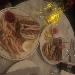 The Comstock Burger & Chicken Liver Mousse