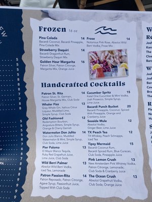 Menu photo 6 The Ocean View Restaurant Seaside Heights, NJ
