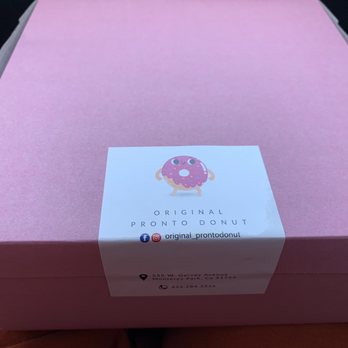 Pronto Donuts - Nicely boxed up and sealed - Donuts Near Me - Monterey Park, California Pronto Donuts - Nicely boxed up and sealed - Donuts Near Me - Monterey Park, California