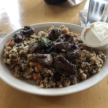 Aladdin's Eatery - Jasmine's Favorite (Lamb) - Mediterranean Near Me - Raleigh, North Carolina