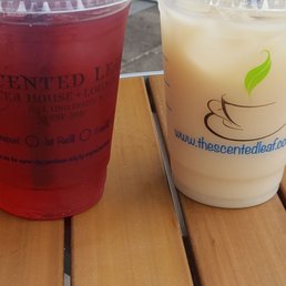 Raspberry Rose Petal Iced Tea